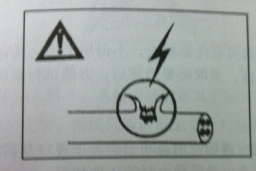 電纜線的內(nèi)外保護(hù)層破損圖